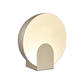 M8432  Oculo 30cm Table Lamp 12W LED Satin Gold